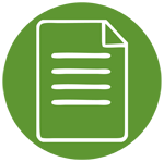 circle-paper-green150