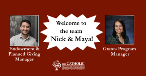 Welcome to the team Nick & Maya!